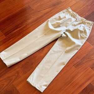 Haggar Light Tan Cotton Trousers